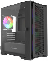 Компьютерный корпус Powercase ByteFlow Micro LE ARGB Black (CAMBFB-A4-LE)