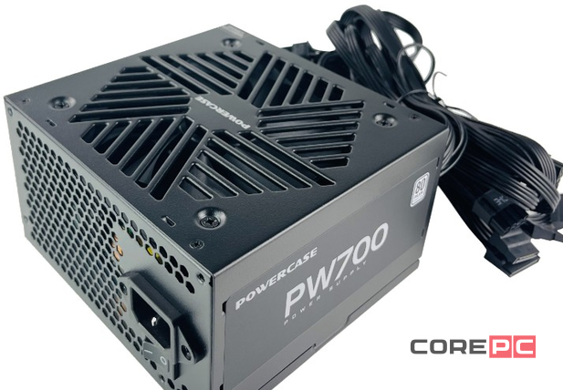 Блок питания Powercase 700W PW700 Black (PS-700W-DC)