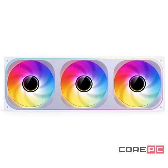 Комплект вентиляторов для корпуса JONSBO Reverse ARGB LED White (ZB-360WR)