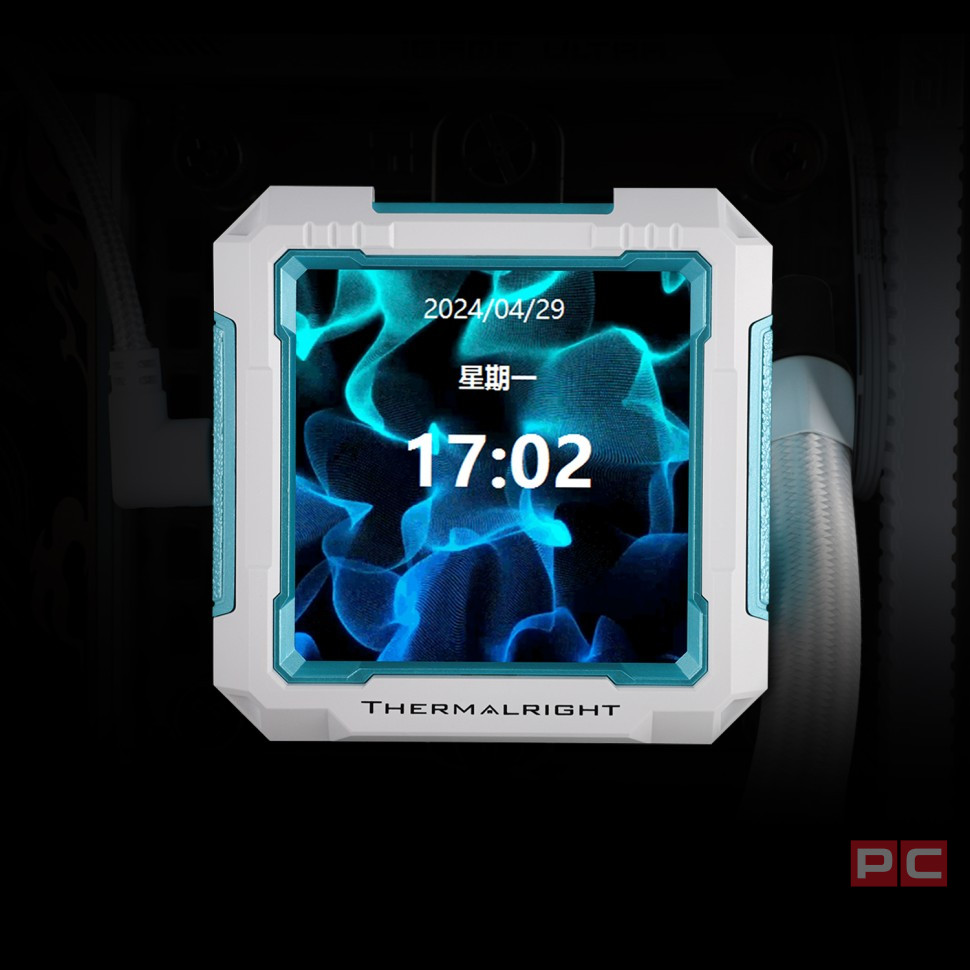 Система жидкостного охлаждения для процессора Thermalright Frozen Warframe Pro 360 ARGB White (TRFWP360AW)