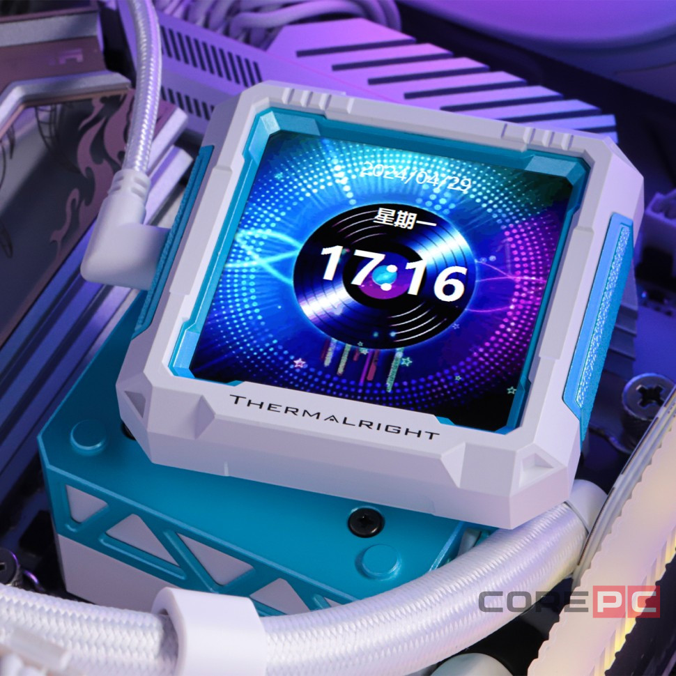 Система жидкостного охлаждения для процессора Thermalright Frozen Warframe Pro 360 ARGB White (TRFWP360AW)