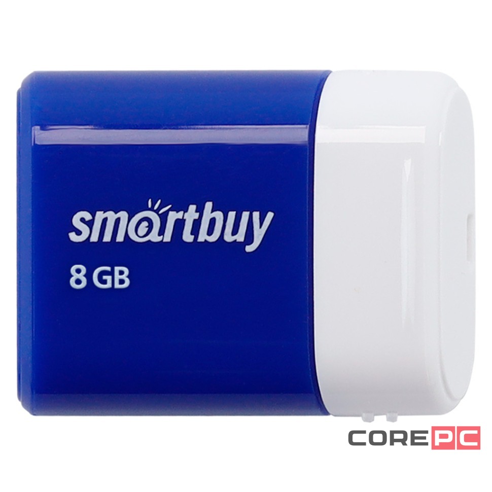 USB флеш накопитель Smartbuy 8GB Lara Blue (SB8GBLara-B)