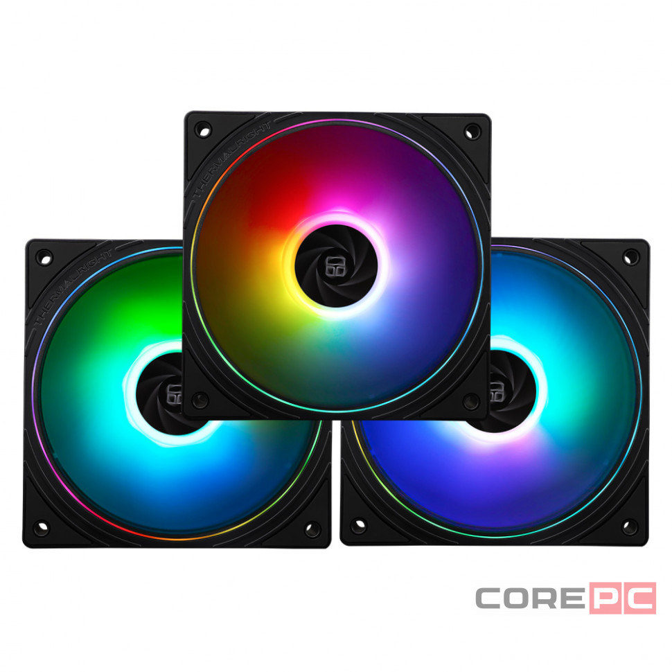 Комплект вентиляторов для корпуса Thermalright TL-S12 ARGB Black (TRTLS12.3P)