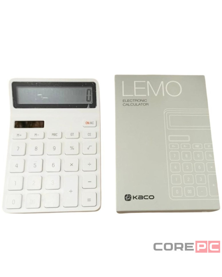 Калькулятор Xiaomi Kaco Lemo Desk Electronic Calculator (K1410) белый
