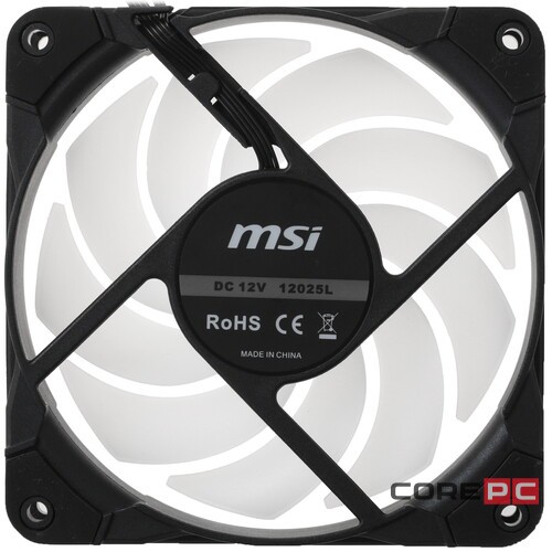 Комплект вентиляторов для корпуса MSI MAG MAX F12A-3 ARGB OE3-7G09F02-W57