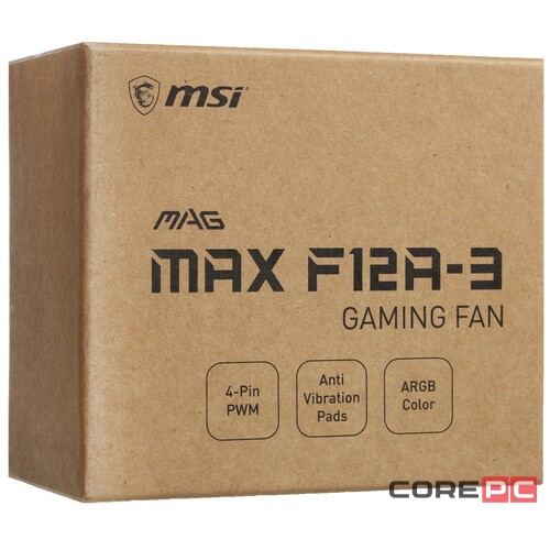 Комплект вентиляторов для корпуса MSI MAG MAX F12A-3 ARGB OE3-7G09F02-W57