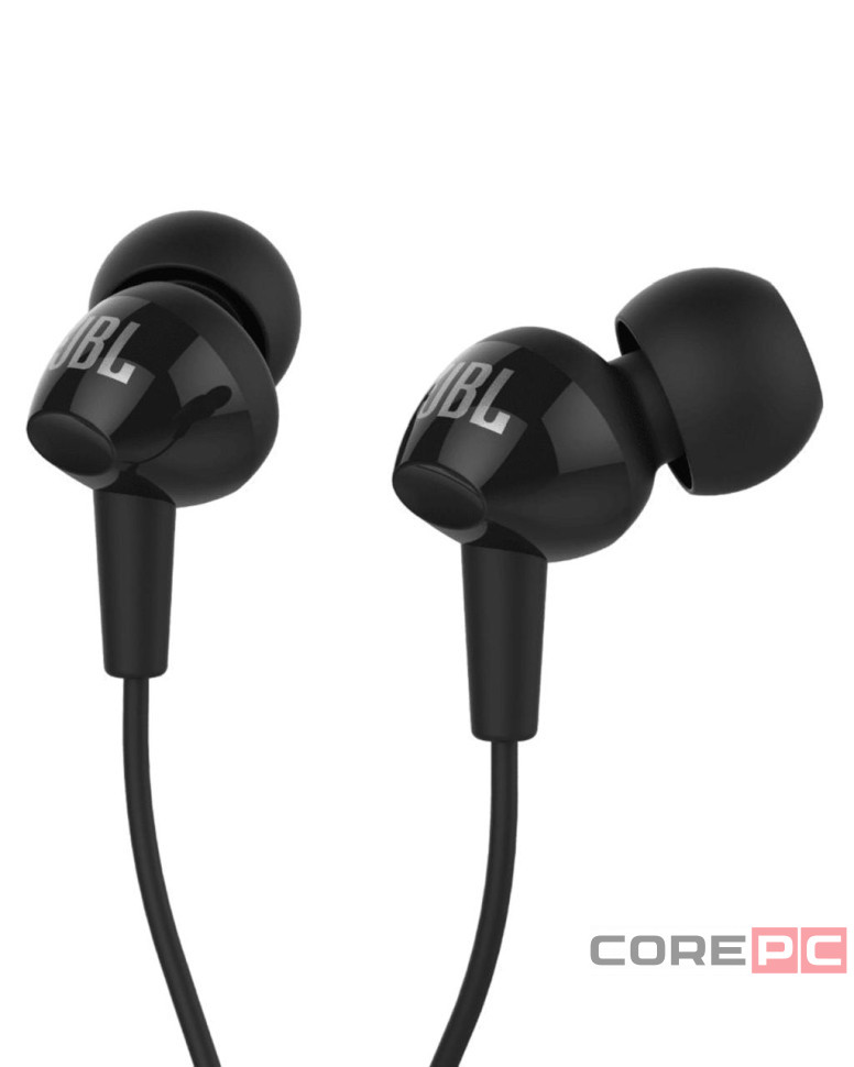 Наушники с микрофоном JBL C100SI 1.2м черный