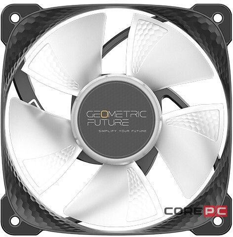 Вентилятор для корпуса Geometric Future Squama 3805B 5V ARGB Black (1F3805B112000) (GF_SQM-3805B-SP)