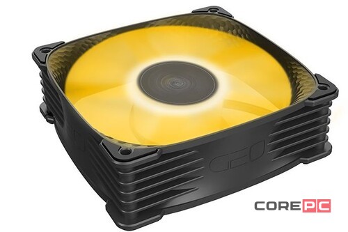 Вентилятор для корпуса Geometric Future Squama 3805B 5V ARGB Black (1F3805B112000) (GF_SQM-3805B-SP)