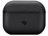 Чехол для Airpods Pro/Pro 2 Pitaka Magez Case 600D черно-серый
