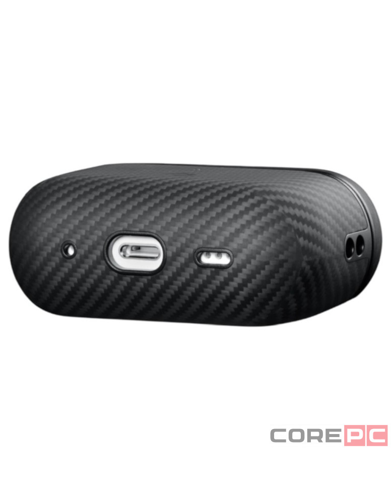 Чехол для Airpods Pro/Pro 2 Pitaka Magez Case 600D черно-серый