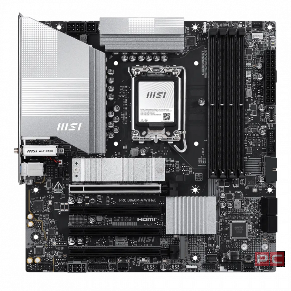 Материнская плата MSI PRO B860M-A WIFI6E