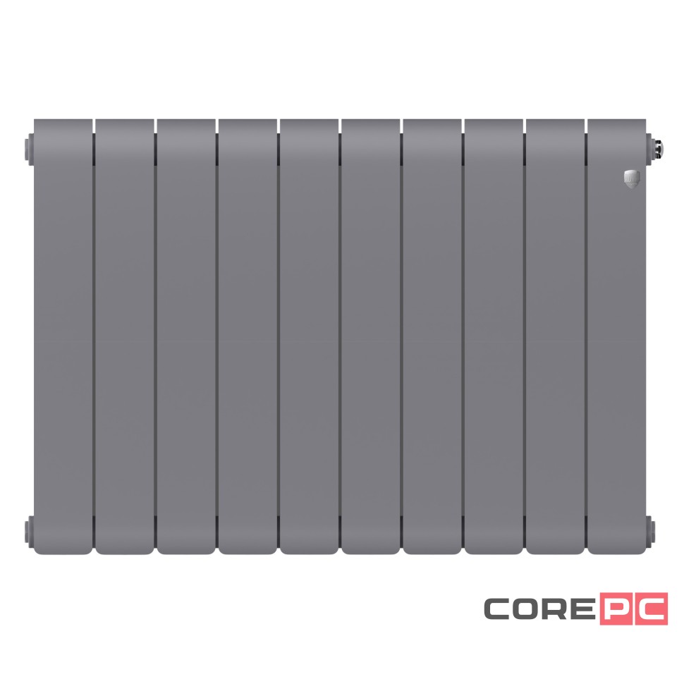 Радиатор биметаллический Royal Thermo Infinity 500 Silver Satin - 10 секц.