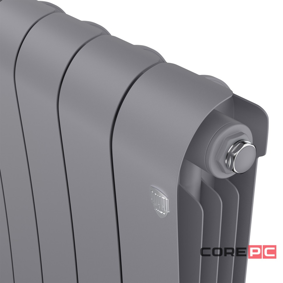 Радиатор биметаллический Royal Thermo Infinity 500 Silver Satin - 10 секц.