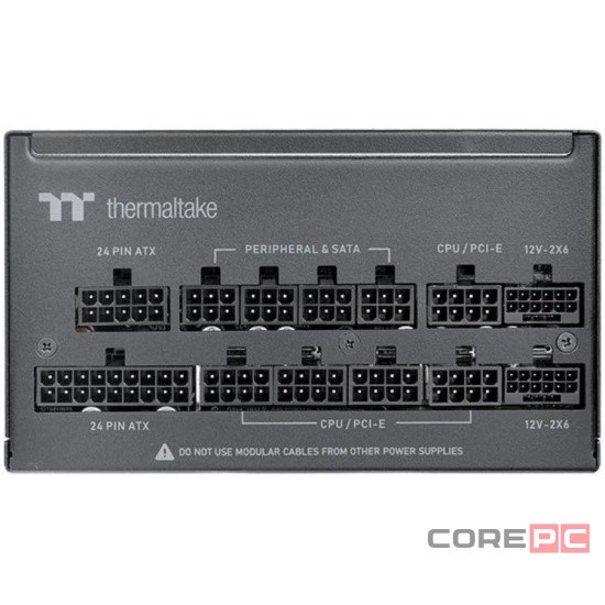 Блок питания Thermaltake 1200W Toughpower PT (PS-TPP-1200FNFAPE-1) 16 Pin (PCIe 5.0 Connector Cable Details)