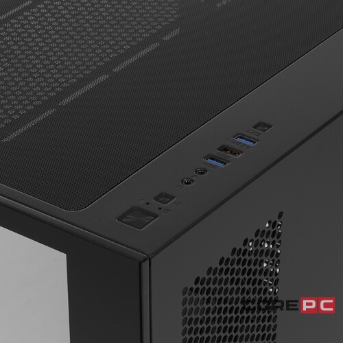 Компьютерный корпус 1STPLAYER MEGAVIEW MV8-TP Black (MV8-TP-BK)