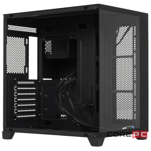 Компьютерный корпус 1STPLAYER MEGAVIEW MV8-TP Black (MV8-TP-BK)