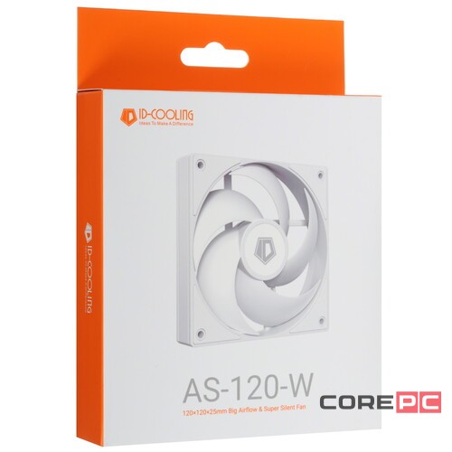 Вентилятор для корпуса ID-COOLING AS-120-W
