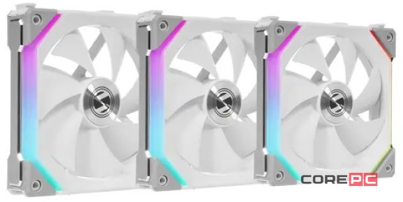 Комплект вентиляторов для корпуса Lian Li UNI FAN SL120 ARGB White (G99.12UF3W.R0)