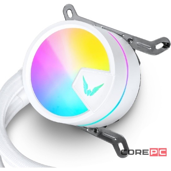 Система жидкостного охлаждения для процессора Valkyrie A360 ARGB White (HW A360W)
