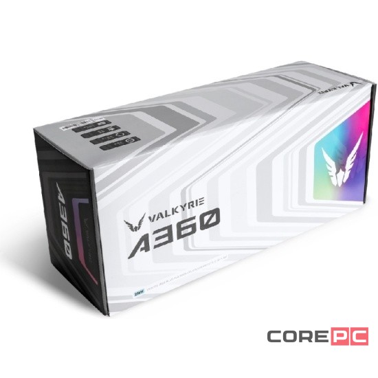 Система жидкостного охлаждения для процессора Valkyrie A360 ARGB White (HW A360W)