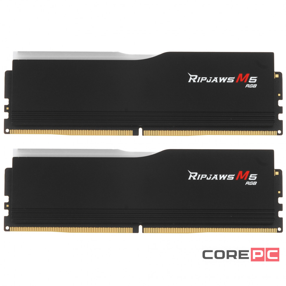 Оперативная память 32 Gb 6400 MHz G.Skill RIPJAWS M5 RGB Black (F5-6400J3239G16GX2-RM5RK)