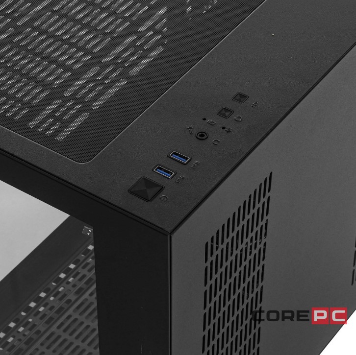 Компьютерный корпус 1STPLAYER VT6 ARGB Black (VT6-BK-3FS7)