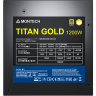 Блок питания Montech 1200W TITAN GOLD Black (TIS0126) 16 Pin (PCIe 5.0 Connector Cable Details)