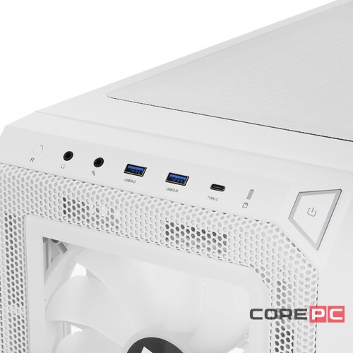 Компьютерный корпус Thermaltake VIEW 300 MX ARGB Snow CA-1P6-00M6WN-00