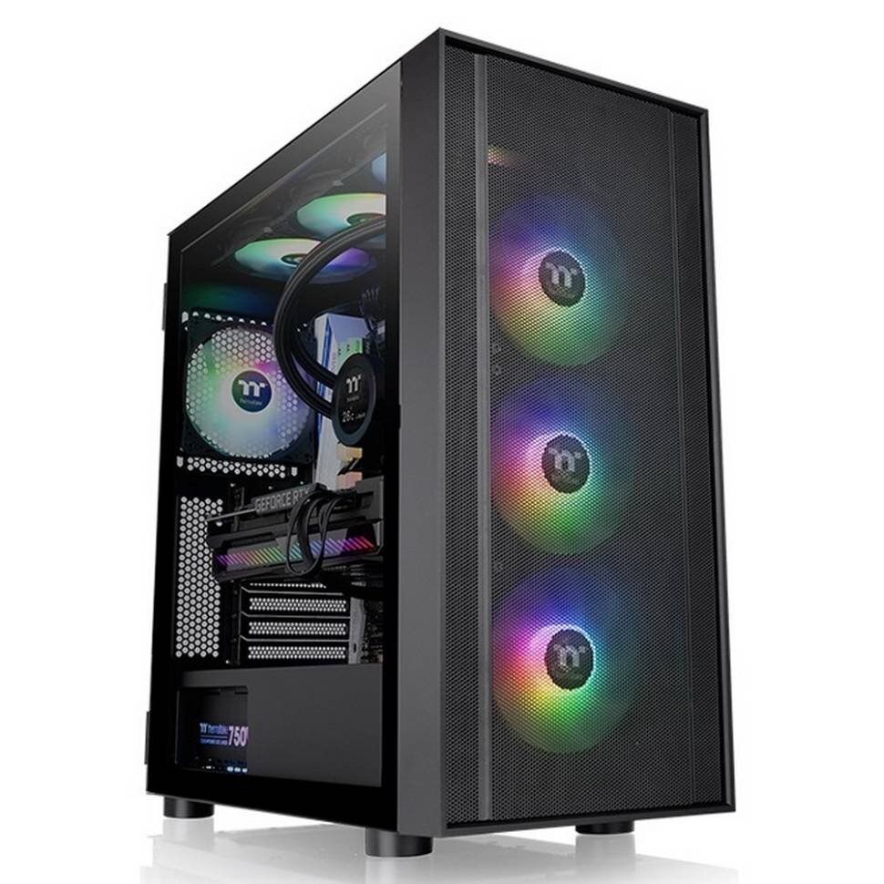 Компьютерный корпус Thermaltake H570 TG ARGB Browm Box Black CA-1T9-00M1WN-01