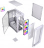 Компьютерный корпус Powercase ByteFlow Micro LE ARGB White (CAMBFW-A4-LE)