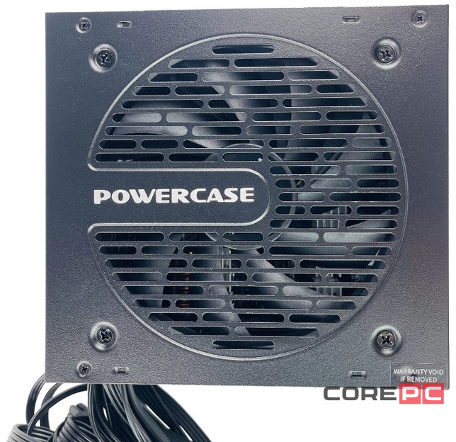 Блок питания Powercase 600W PB600 Black (PS-600B-DC)