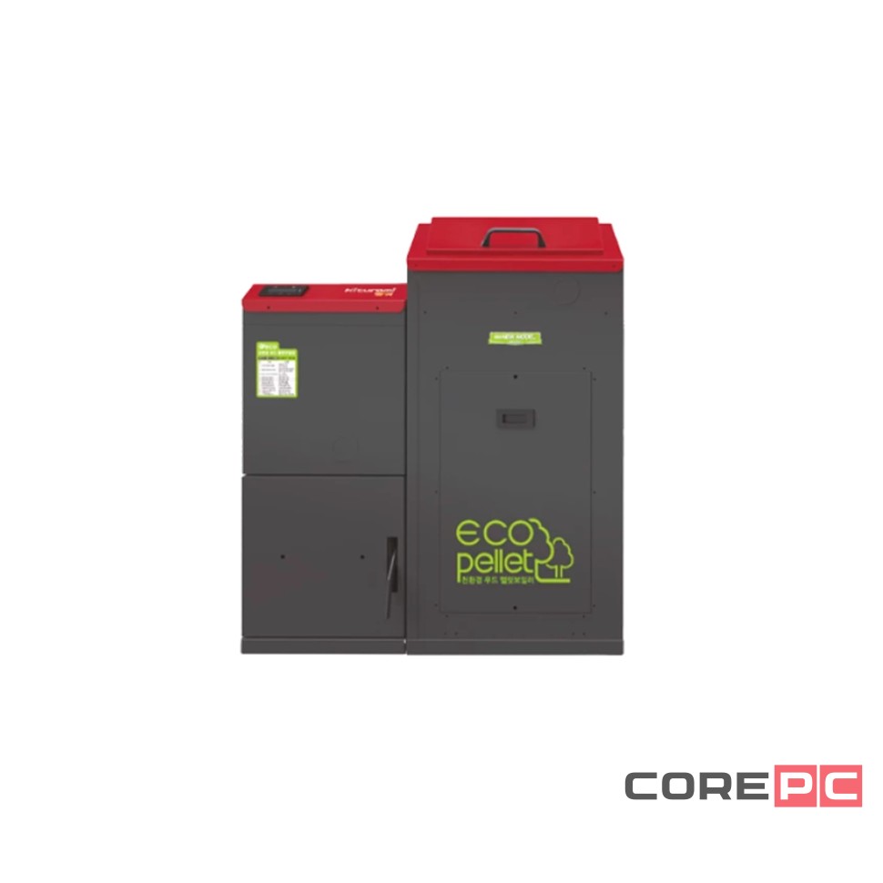 Котел пеллетный KITURAMI KRP-50A напольный, 2 конт., закр.кам.сгор.