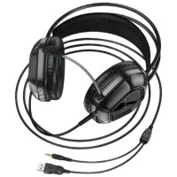 Стереонаушники Bluetooth полноразмерные Borofone BO110 черные