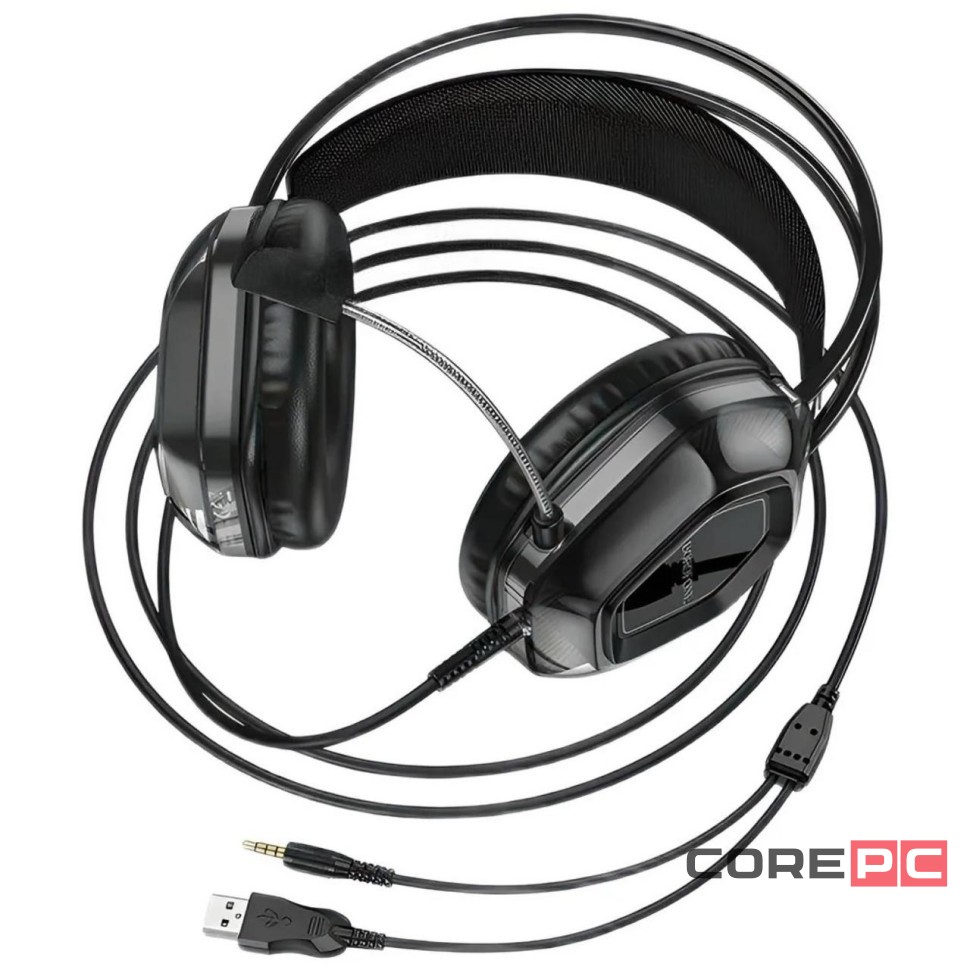 Стереонаушники Bluetooth полноразмерные Borofone BO110 черные