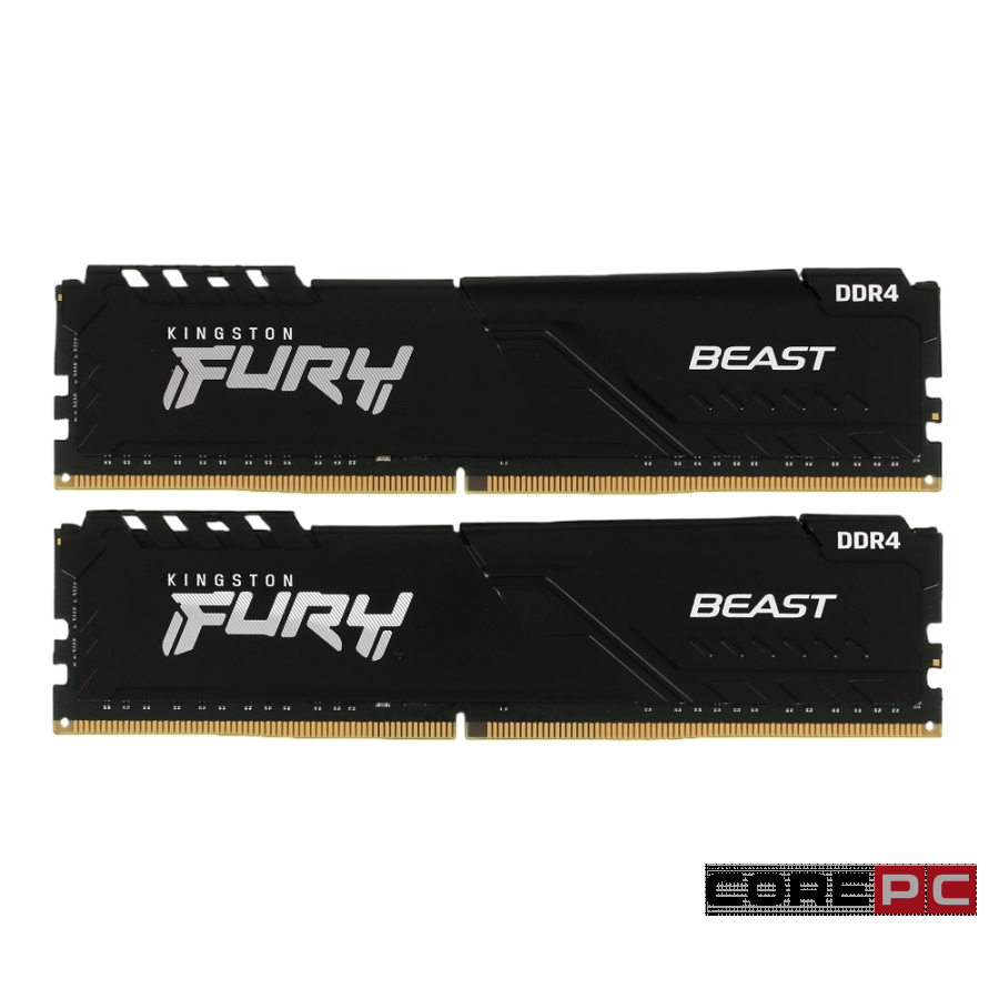 Оперативная память 32 Gb 3200 MHz Kingston FURY Beast Black (KF432C16BB1K2/32WP)
