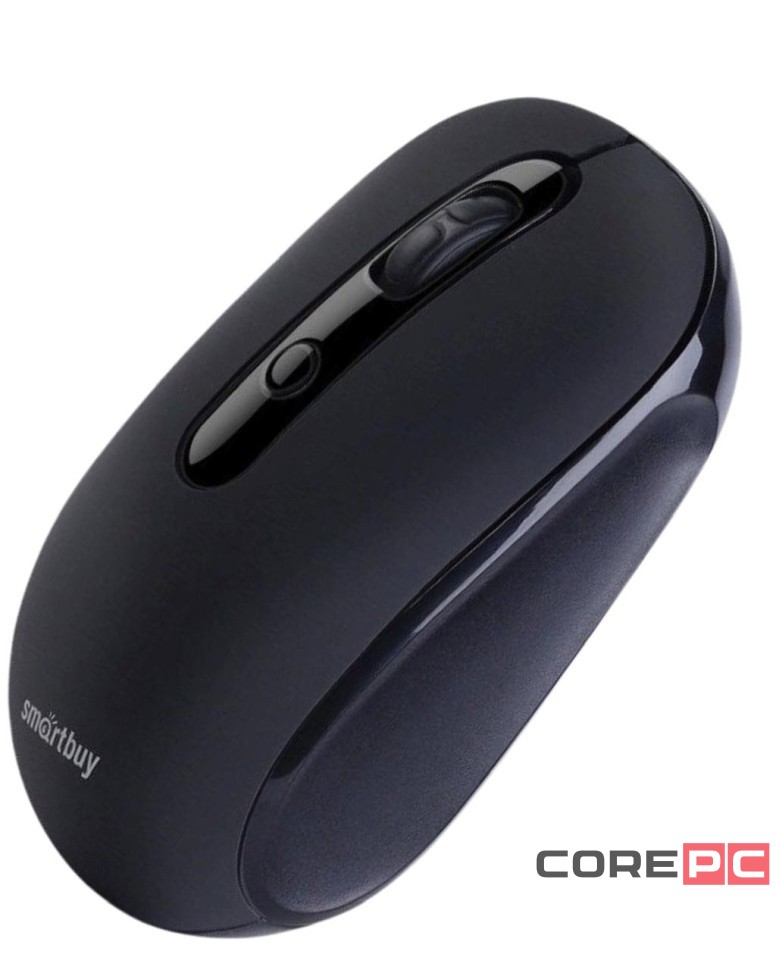 Мышь беспроводная беззвучная Smartbuy ONE 262AG USB/DPI 800-1200-1600/4 кнопки/1AA (SBM-262AG) черн