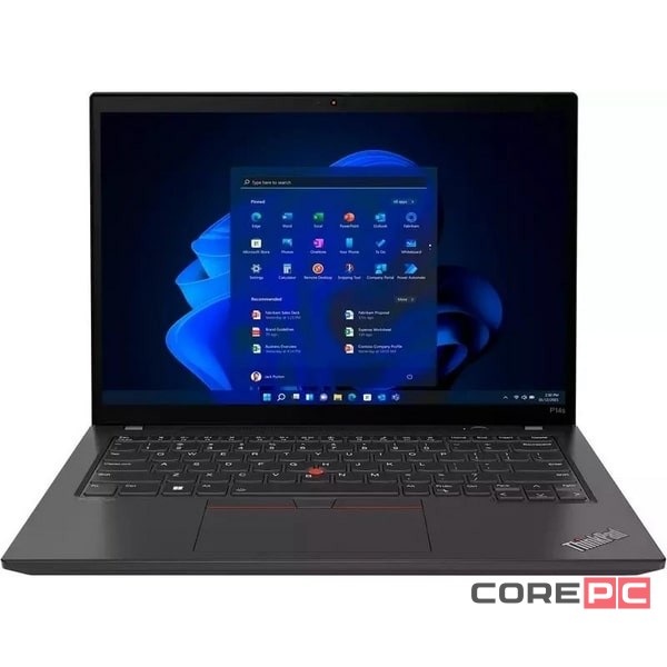 Ноутбук Lenovo ThinkPad P14s Gen 4 21HF0021US (i7-1360P/16GB/512GB SSD/14"/1920x1200/NVIDIA RTX A500/Windows 11 Pro) Серый