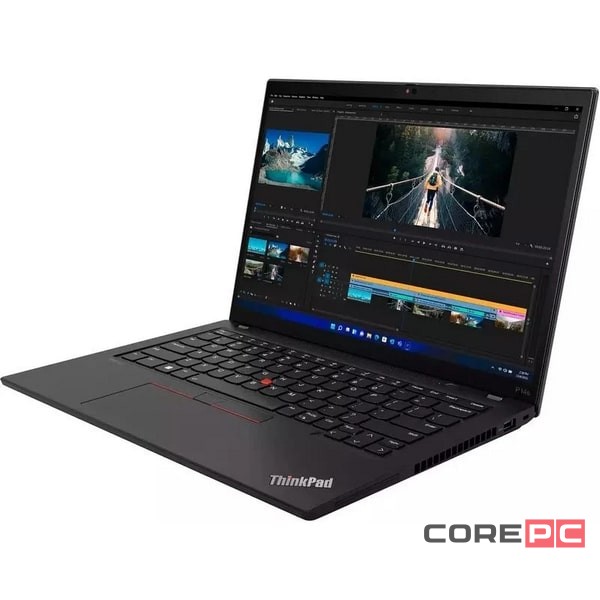 Ноутбук Lenovo ThinkPad P14s Gen 4 21HF0021US (i7-1360P/16GB/512GB SSD/14"/1920x1200/NVIDIA RTX A500/Windows 11 Pro) Серый