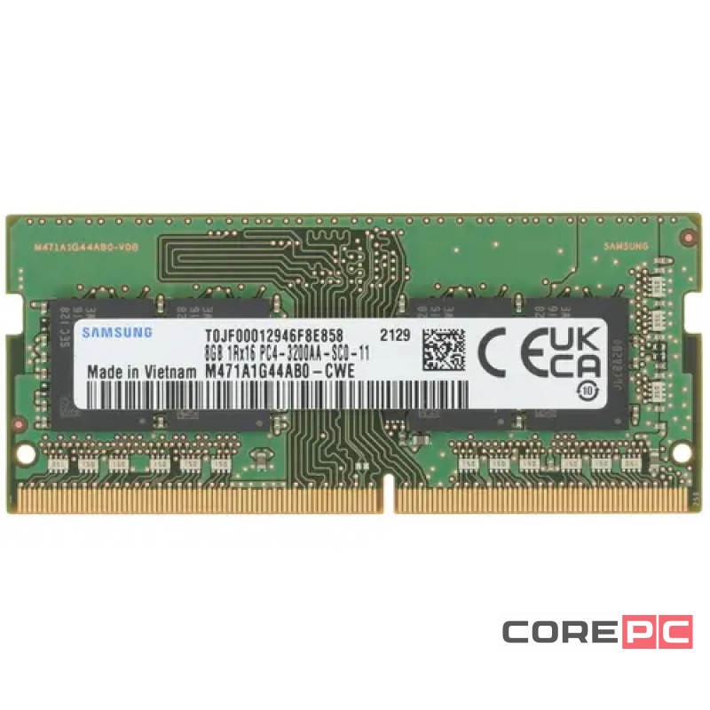 Оперативная память 8 Gb 3200 MHz Samsung (M471A1G44AB0-CWE)