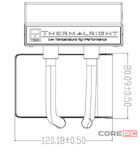 Система жидкостного охлаждения для процессора Thermalright Wonder Vision 360 UB ARGB White (TRWV360UBAW)