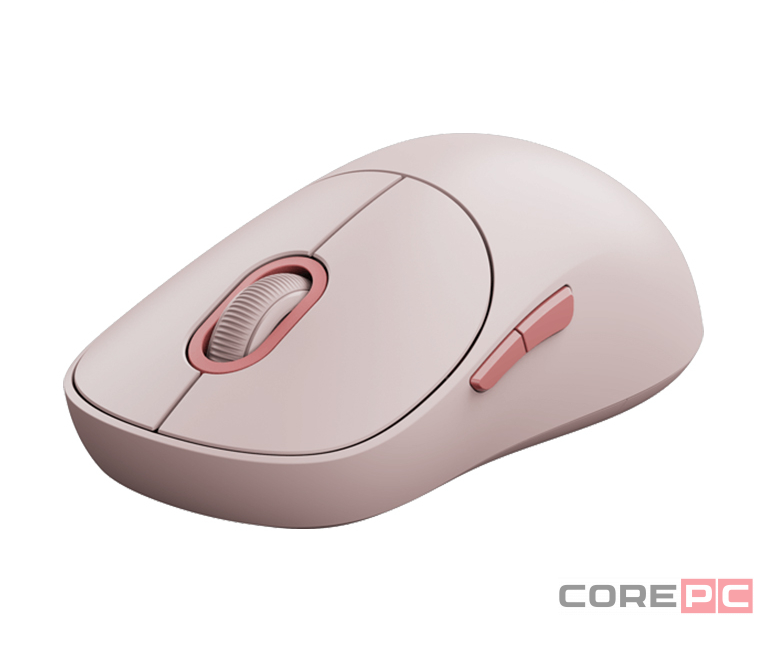 Мышь беспроводная компьютерная Xiaomi Wireless Mouse 3 (XMWXSB03YM) розовый