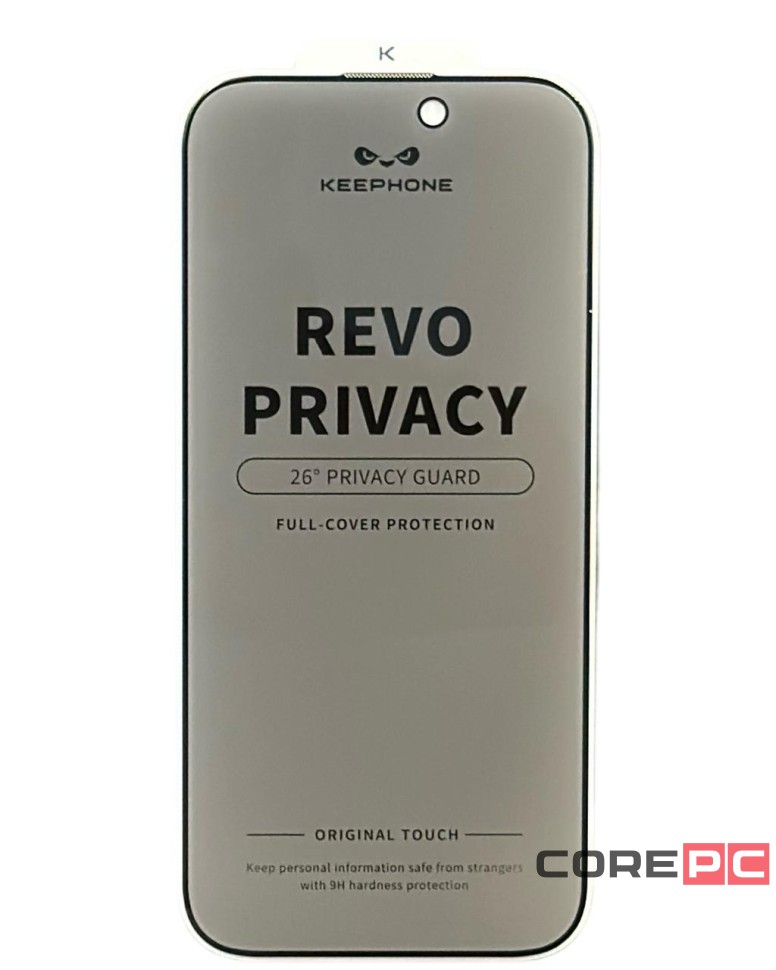 Защитное стекло i-Phone 16 Pro Max Keephone Revo Privacy антишпион