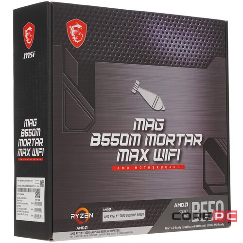 Материнская плата MSI MAG B550M MORTAR MAX WIFI