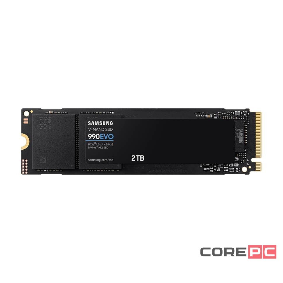 Твердотельный накопитель Samsung 2000 Gb 990 EVO (MZ-V9E2T0BW)