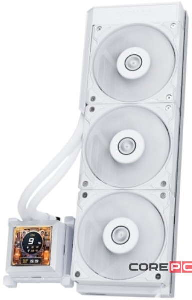 Система жидкостного охлаждения для процессора Lian Li HydroShift LCD 360S White (G89.GHSLCD36SW.R0)