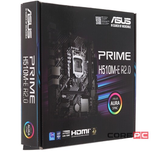 Материнская плата ASUS PRIME H510M-E R2.0 90MB1FQ0-M0EAY0