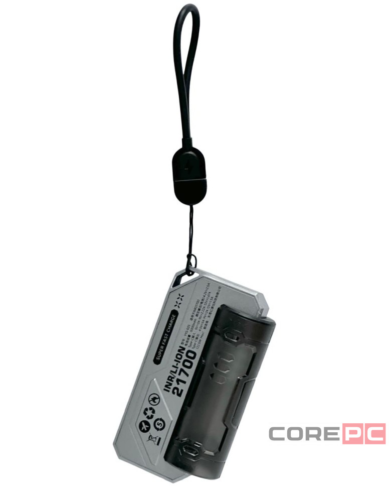 Powerbank Fast YYS-02  5000mAh 1USB-C серо-черный