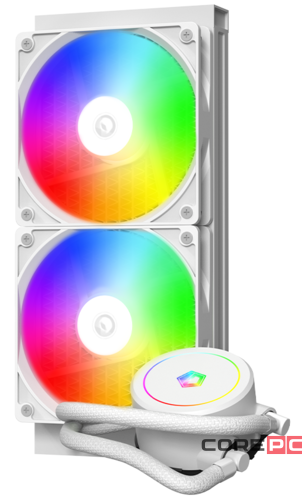 Система жидкостного охлаждения для процессора ID-COOLING FX240 ARGB White