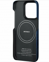 Накладка для i-Phone 15 Pro 6.1 Pitaka MagezCase4 Aramid Fiber 1500D За горизонтом(Over the Horizon)